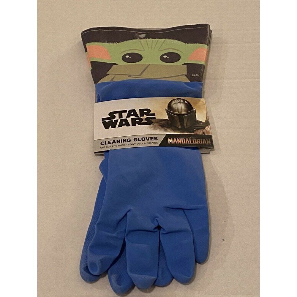 Baby Yoda Kitchen Latex Cleaning Gloves The Child